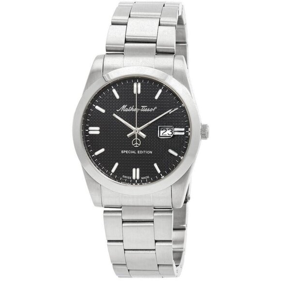 FX03989B NWT Mathey-Tissot Fashion Men's Quartz Steel Authentic Watch - Picture 1 of 3